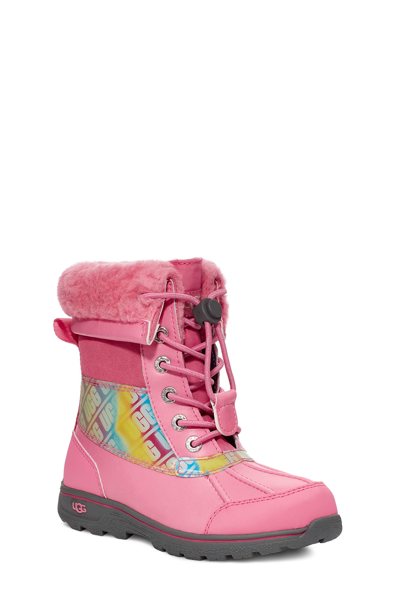 Butte II Waterproof Winter Boot, Main, color, PINK ROSE