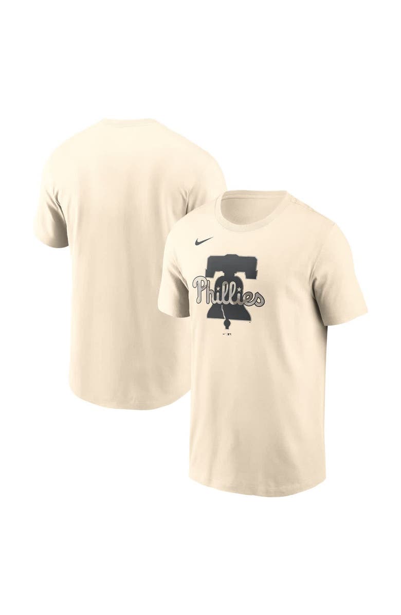 Nike Men's Nike Cream Philadelphia Phillies Camo Logo T-Shirt, Alternate, color, Cream
