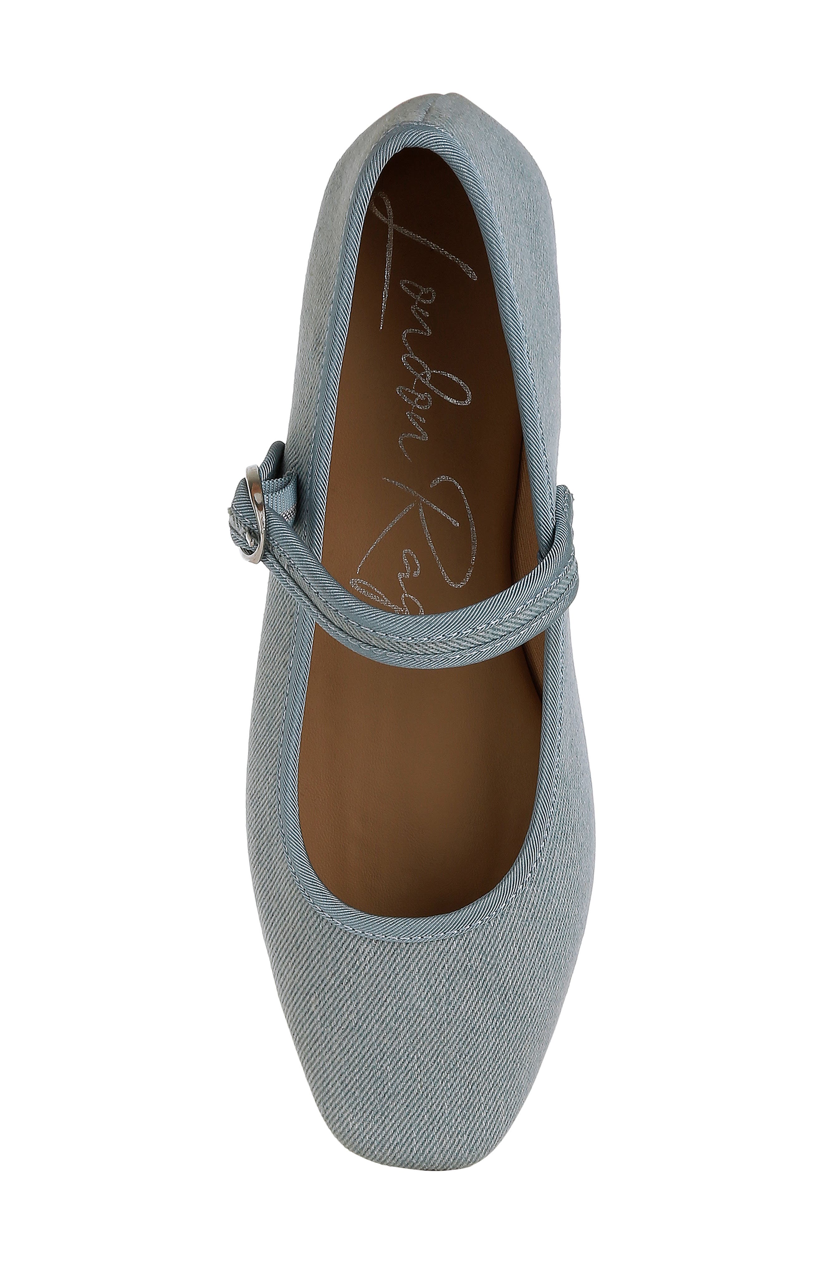 LONDON RAG Iker Mary Jane Flat, Alternate, color, Blue