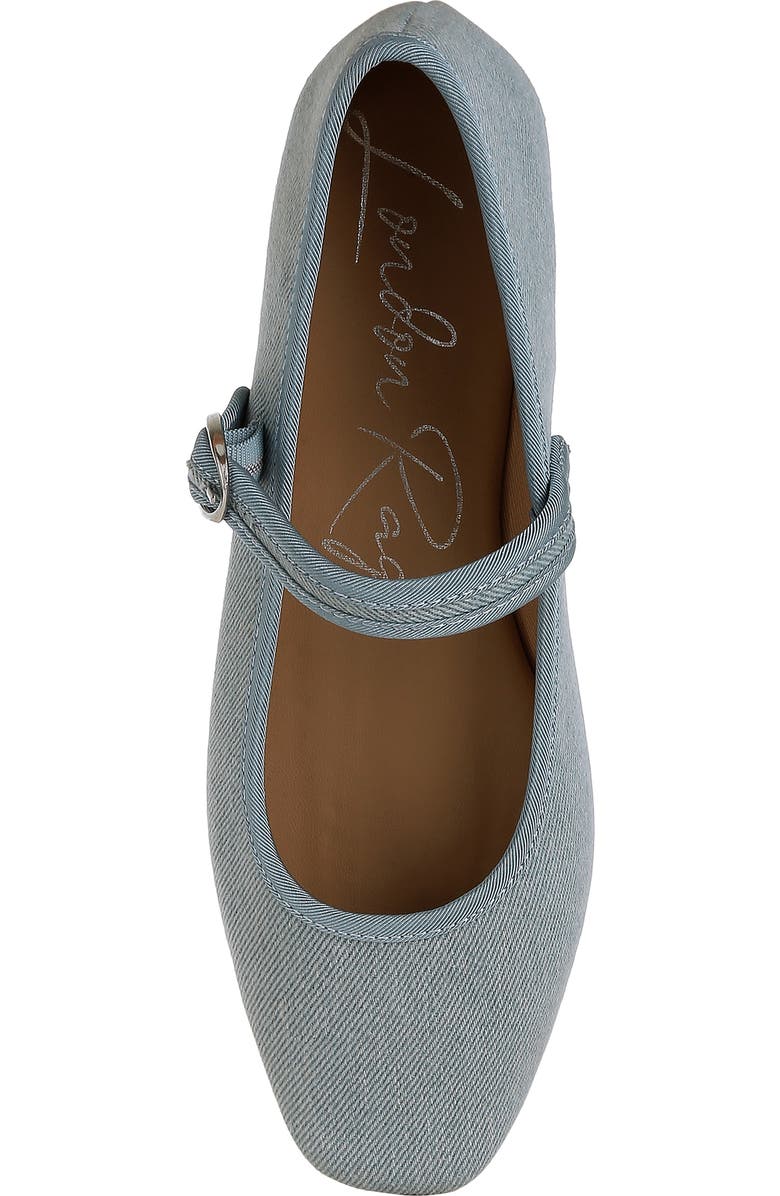 LONDON RAG Iker Mary Jane Flat, Alternate, color, Blue