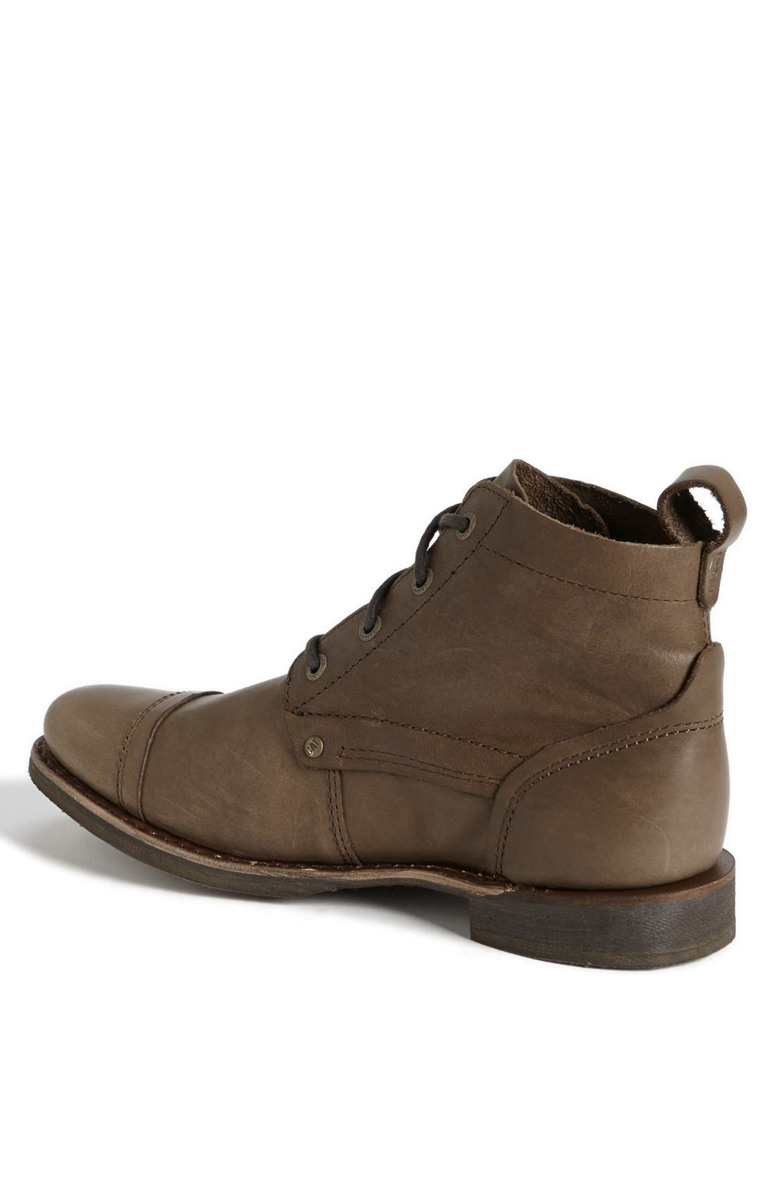 'Morrison' Cap Toe Boot, Alternate, color, TIN PAN
