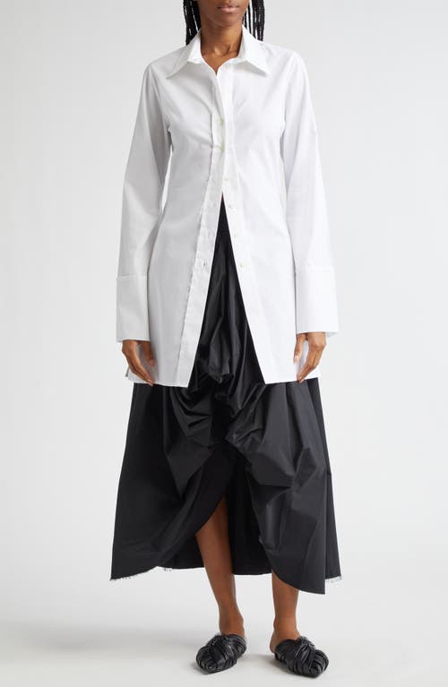 Renaissance Renaissance Olympia Button Up Shirt In White