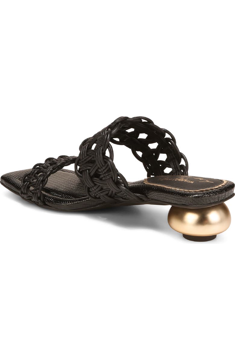 Circus NY by Sam Edelman Clover Woven Strap Sandal, Alternate, color, Black