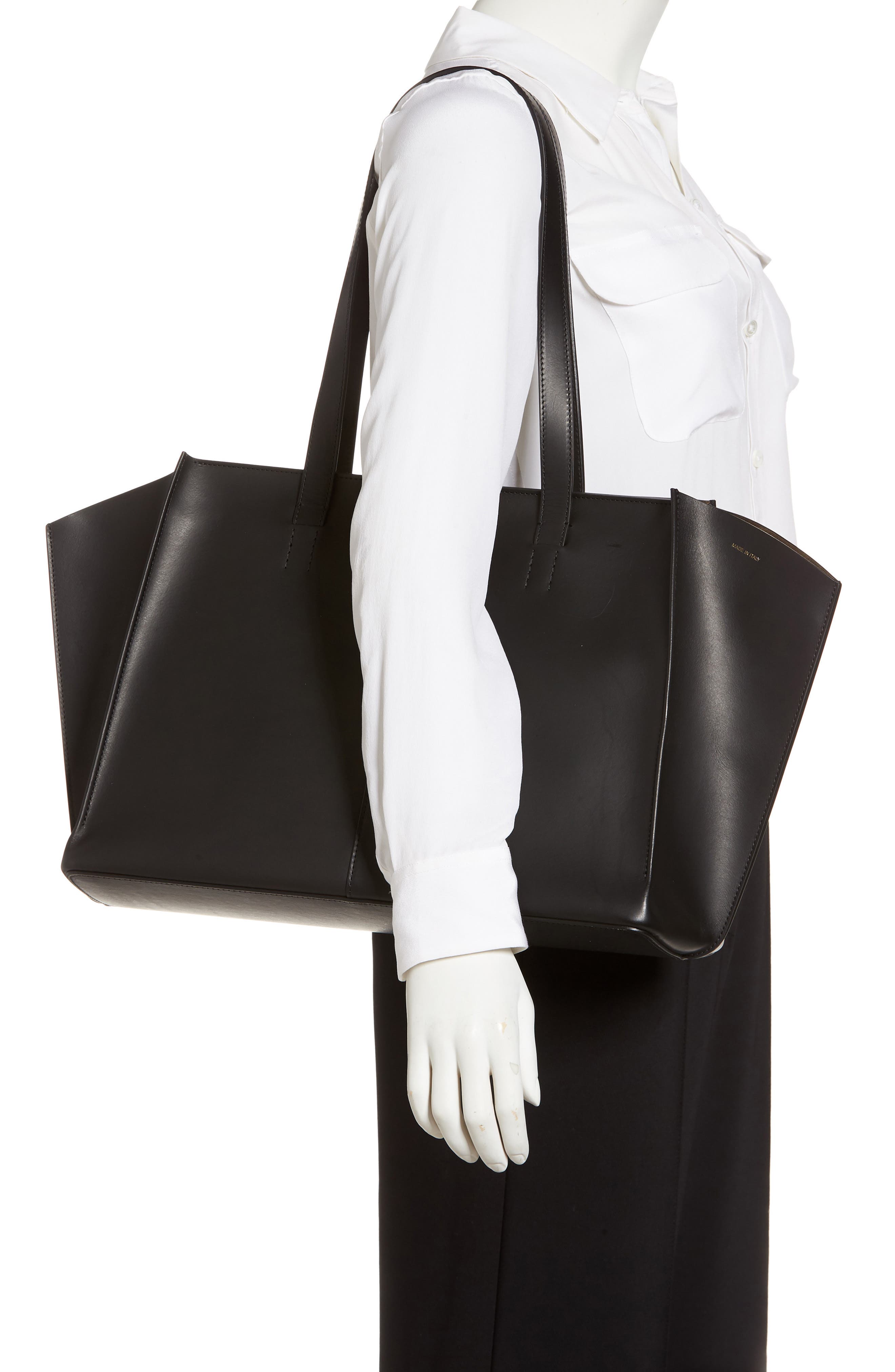 Mansur Gavriel Zip Multitude Leather Tote (Women) | Nordstrom