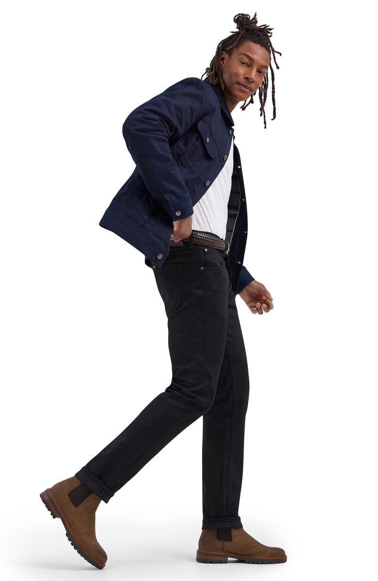 Lee 101 S Regular Tapered Leg Jeans, Alternate, color, Dry Black