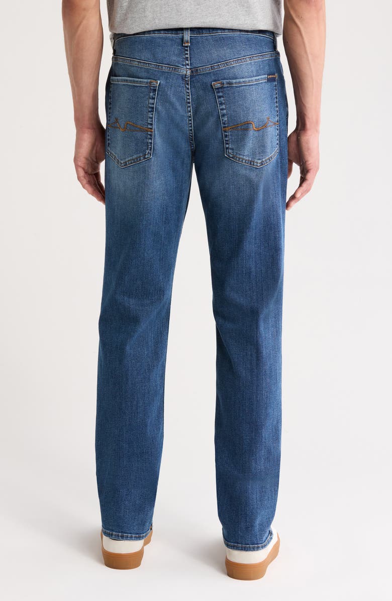7 For All Mankind The Straight Leg Jeans, Alternate, color, Brink