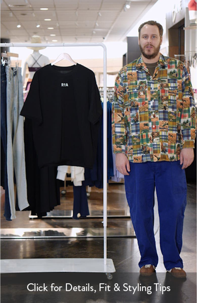 Elian Flag Double Layer Graphic T-Shirt, sales video thumbnail