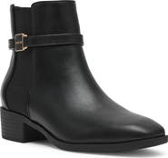 Anne Klein Cinette Faux Leather Chelsea Bootie