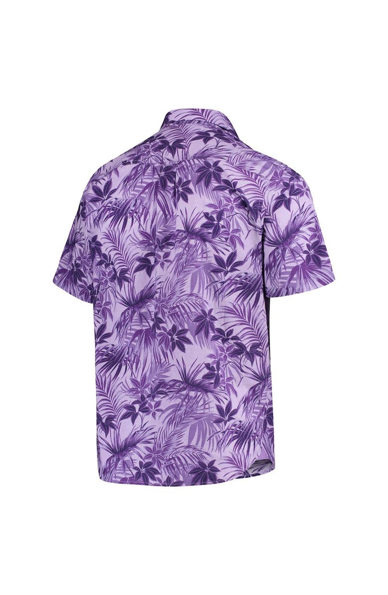 Tommy Bahama Men's Tommy Bahama Purple Colorado Rockies Sport Reign Forest Fronds Button-Up Shirt, Alternate, color,