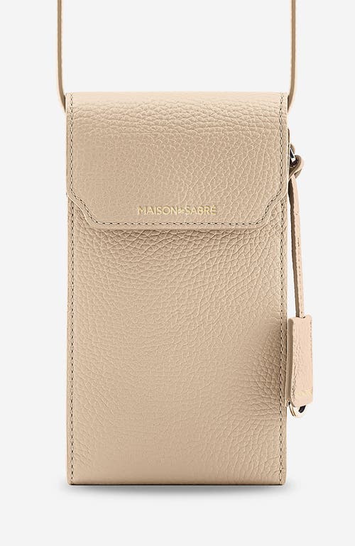 Maison De Sabre Maison De Sabré Leather Phone Pouch