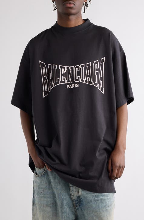 Balenciaga logo t shirt online