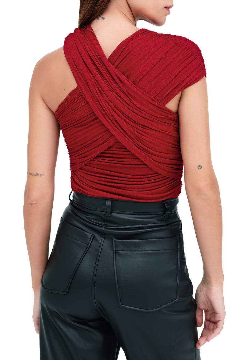 Alyssa Infinity Jersey Top, Alternate, color, RED