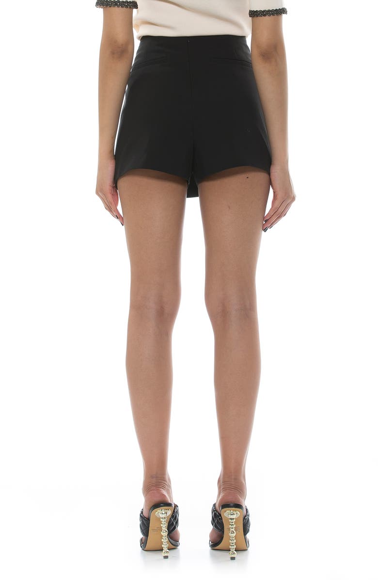Alexia Admor Bryli Asymmetrical Button Wrap Skort | Nordstromrack