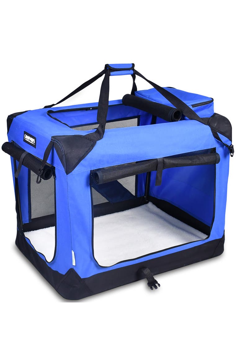 36 Inch Pet Crate, Main, color, Blue
