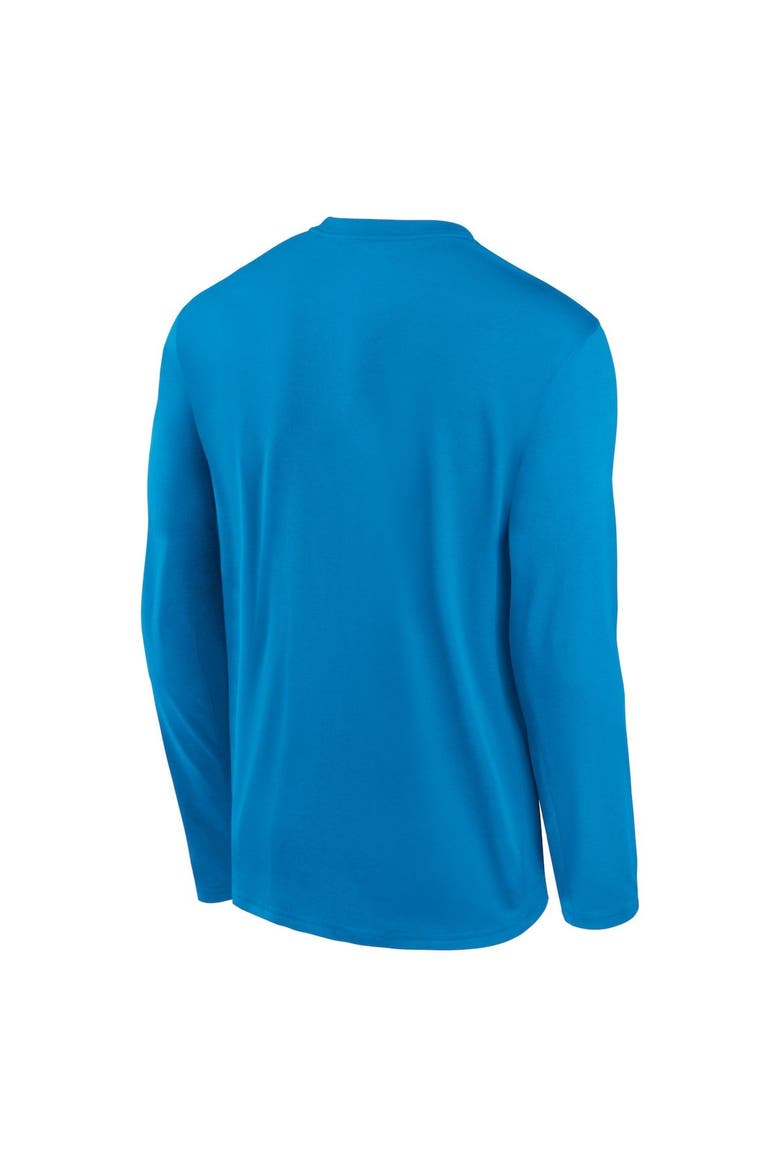Men's Nike Blue Carolina Panthers Legend Icon Long Sleeve T-Shirt, Alternate, color, Blue
