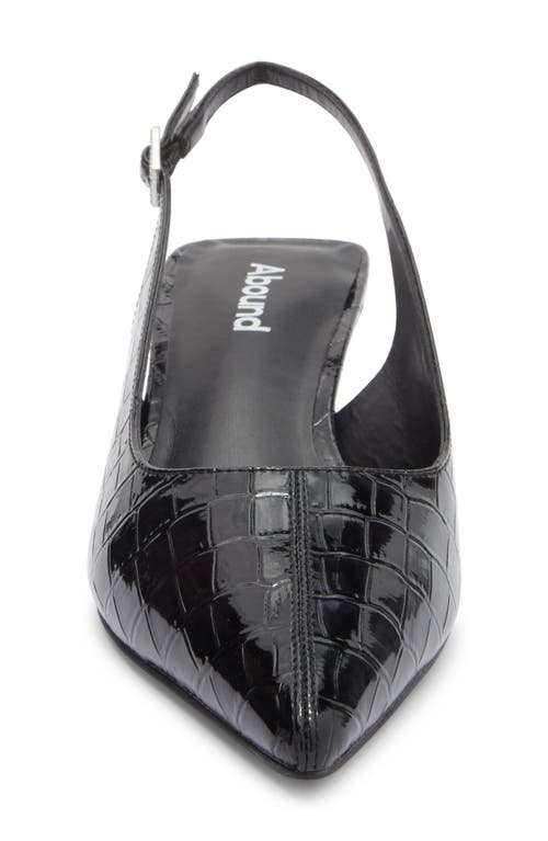 Abound Lidia Slingback Kitten Heel Pump In Black
