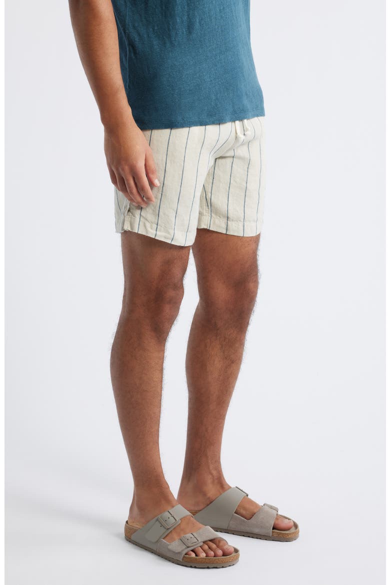 Bo Linen Drawstring Shorts, Alternate, color, RIO