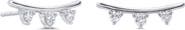 Seed2Stone Full Curves Diamond Ear Climbers