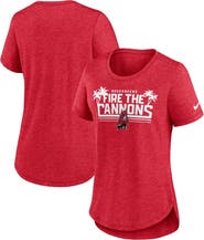 Nike Women's Nike Heather Red Tampa Bay Buccaneers Local Fashion Tri-Blend T-Shirt
