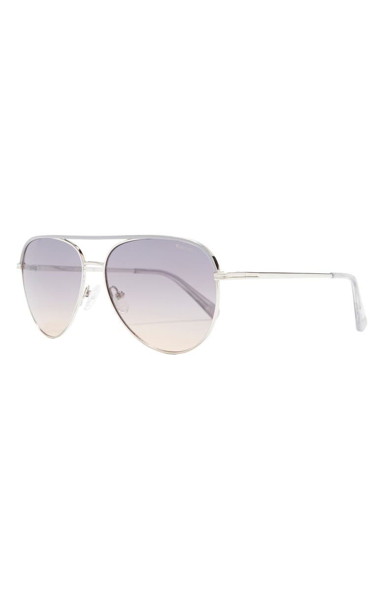 Reaction Kenneth Cole 59mm Aviator Sunglasses, Alternate, color, 