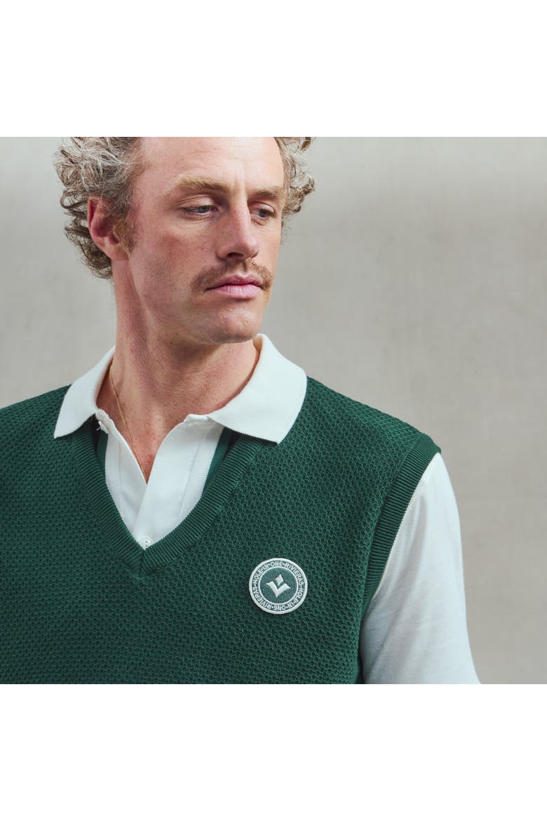 Green Sleeveless Sweater, Alternate, color, Vert