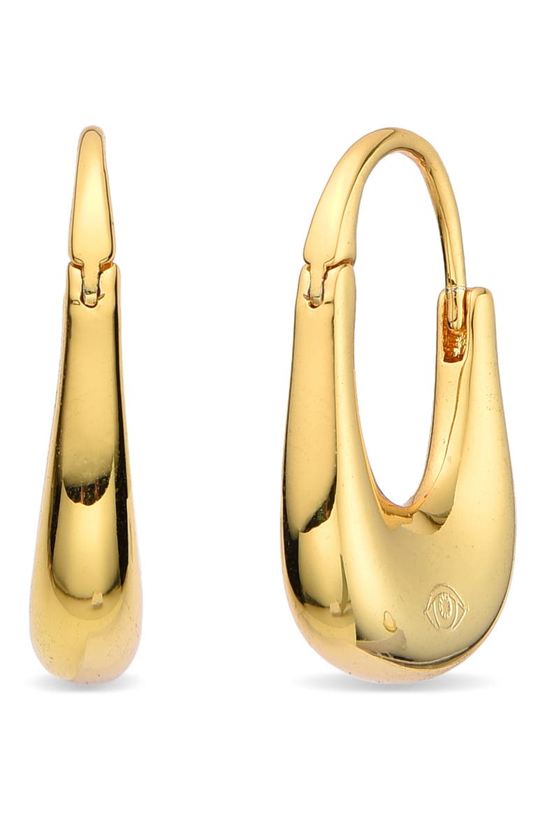 Oceane Gradient Hoop Earrings, Main, color, GOLD