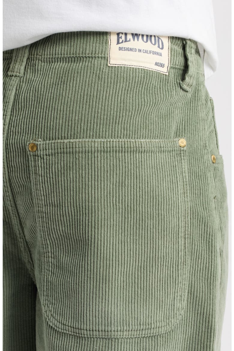 Corduroy Shorts, Alternate, color, SAGE