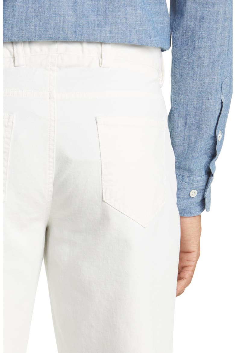 Charleston Khakis Five-Pocket Stretch Denim Pants, Alternate, color, WHITE