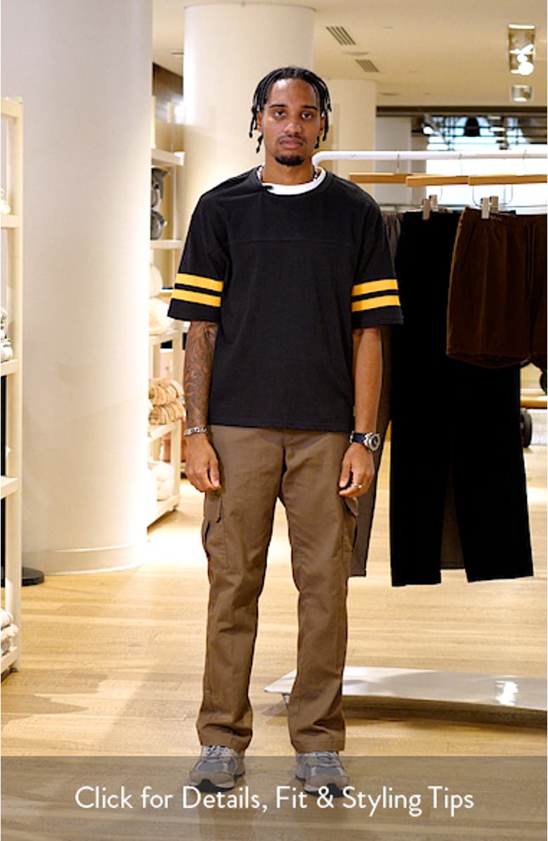 Vintage Football Cotton Blend Mesh T-Shirt, sales video thumbnail