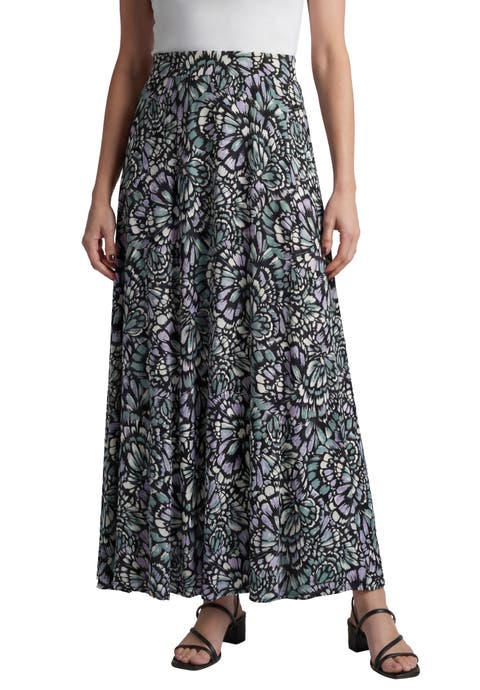 Everyday Stretch Knit Maxi Skirt (Plus)