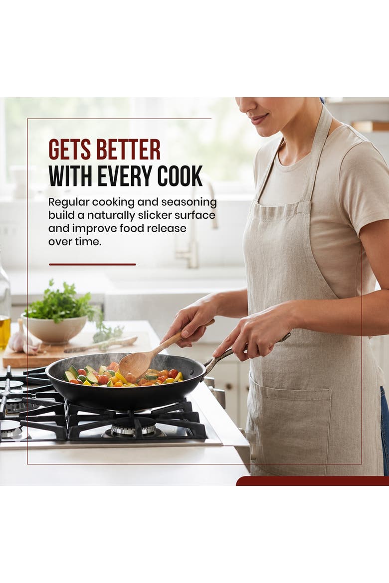 Artist 2-Piece Blue Carbon Steel Frying Pan Set, Alternate, color, 2-Piece Set