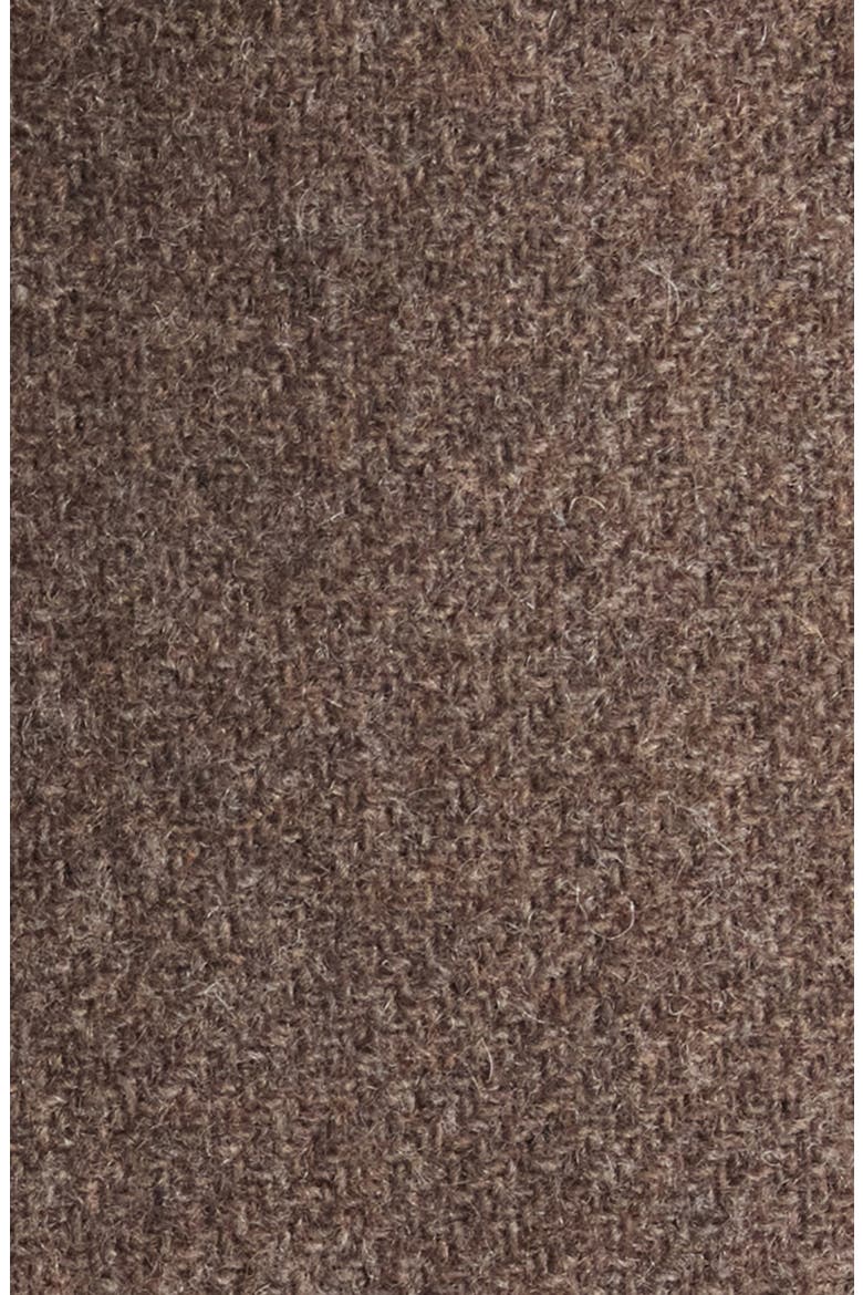 Raquel Wool Blend Long Peacoat, Alternate, color, TAUPE
