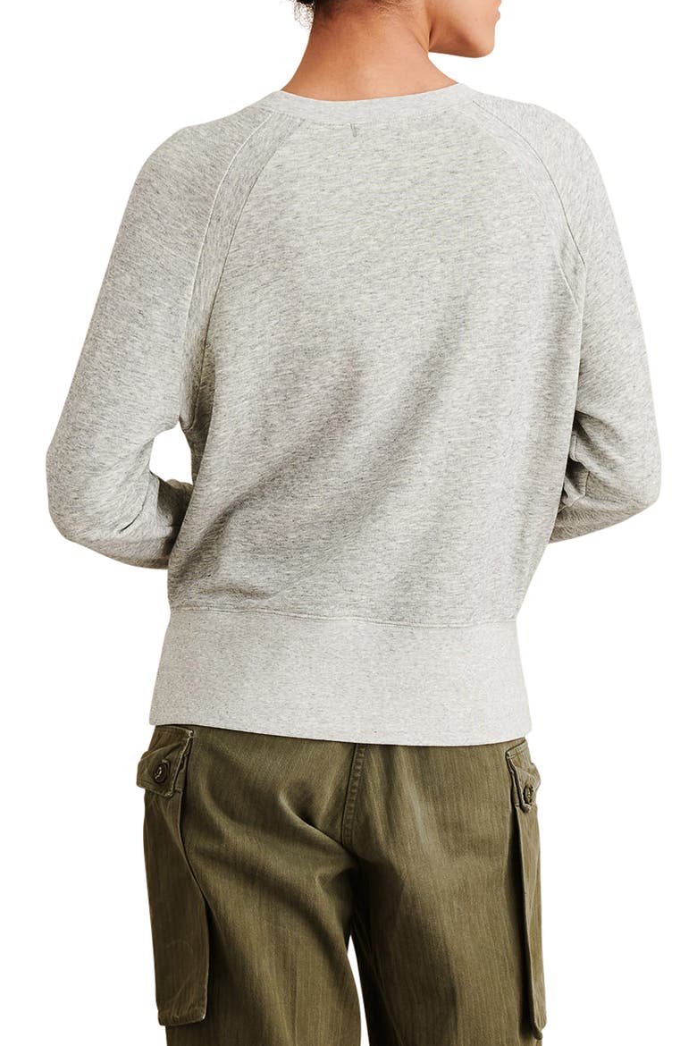 Raglan Sleeve Sweatshirt, Alternate, color, HEATHER GRAY