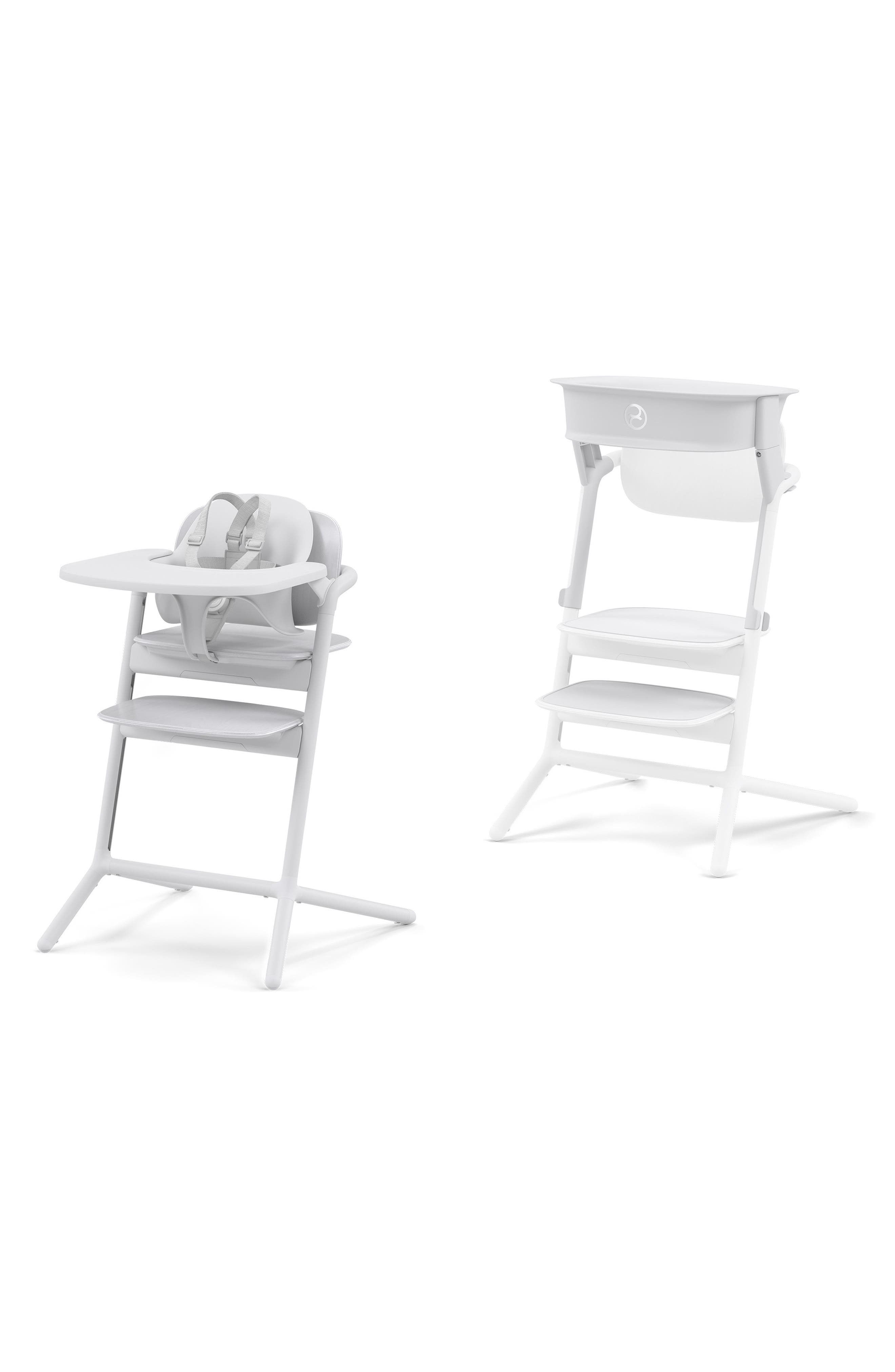 CYBEX LEMO 3-in-1 High Chair with Baby Set & Tray in White 
