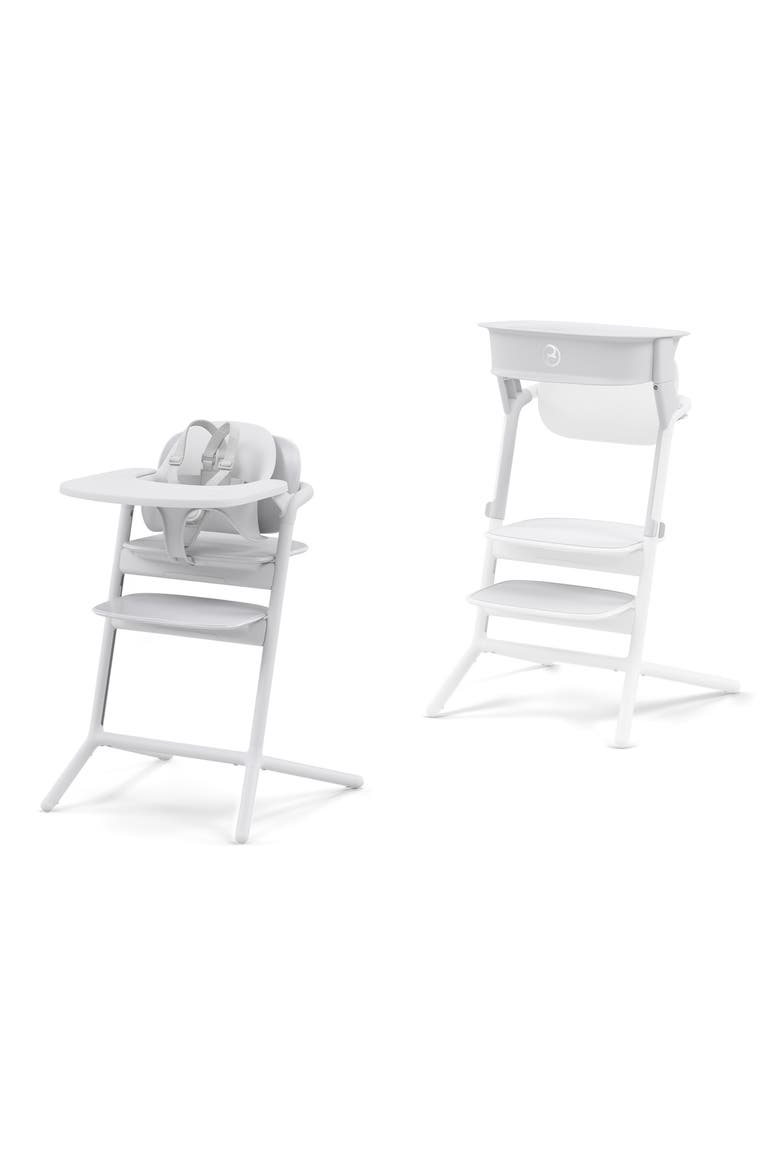 LEMO 3-in-1 High Chair with Baby Set & Tray, Main, color, WHITE