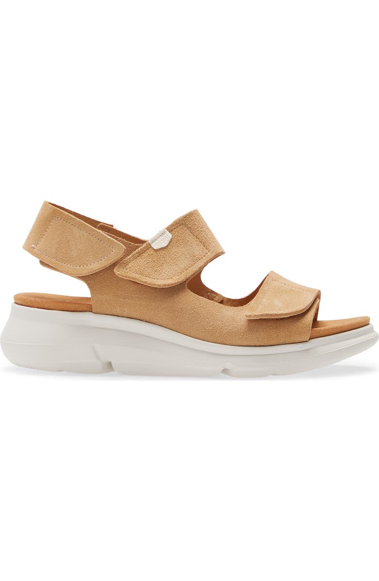 On Foot Wedge Sandal, Alternate, color,