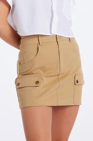 Bishop + Young Jessie Cargo Mini Skirt