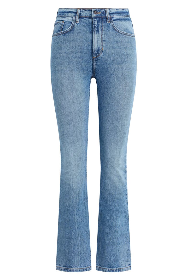 The Valentina High Waist Bootcut Jeans, Alternate, color, GENEVA