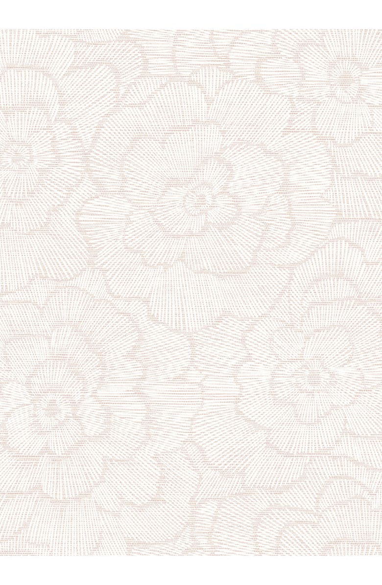 Wallpops Periwinkle Textured Floral Peel & Stick Wallpaper, Main, color, 