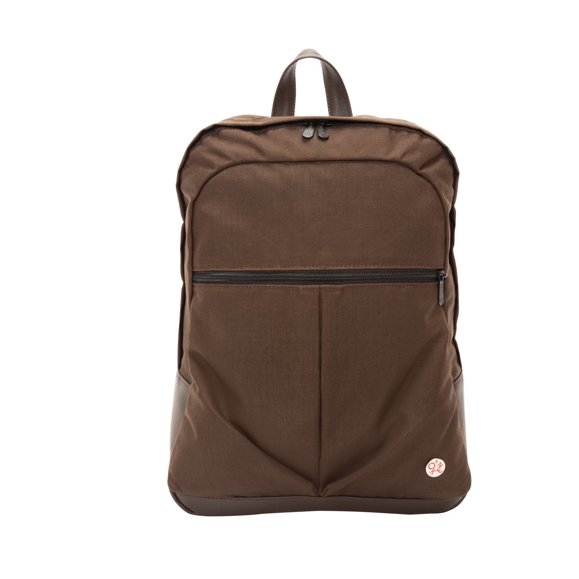 Token Waxed Nylon Woodhaven Backpack, Main, color, Dark Brown