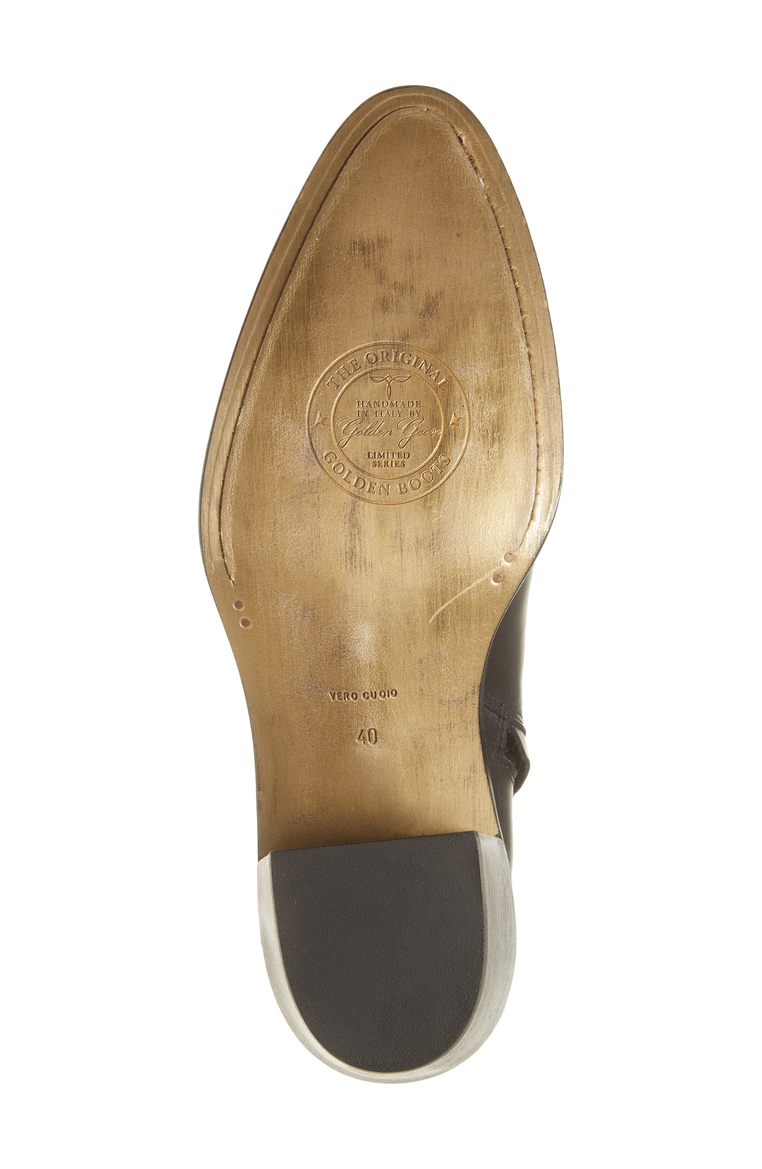 Golden Goose Patty Western Bootie, Alternate, color, Black