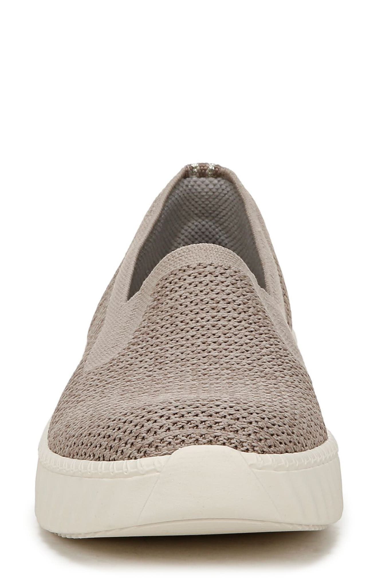 LifeStride Wednesday Knit Slip-On Sneaker, Alternate, color, Simply Taupe Heathered Knit