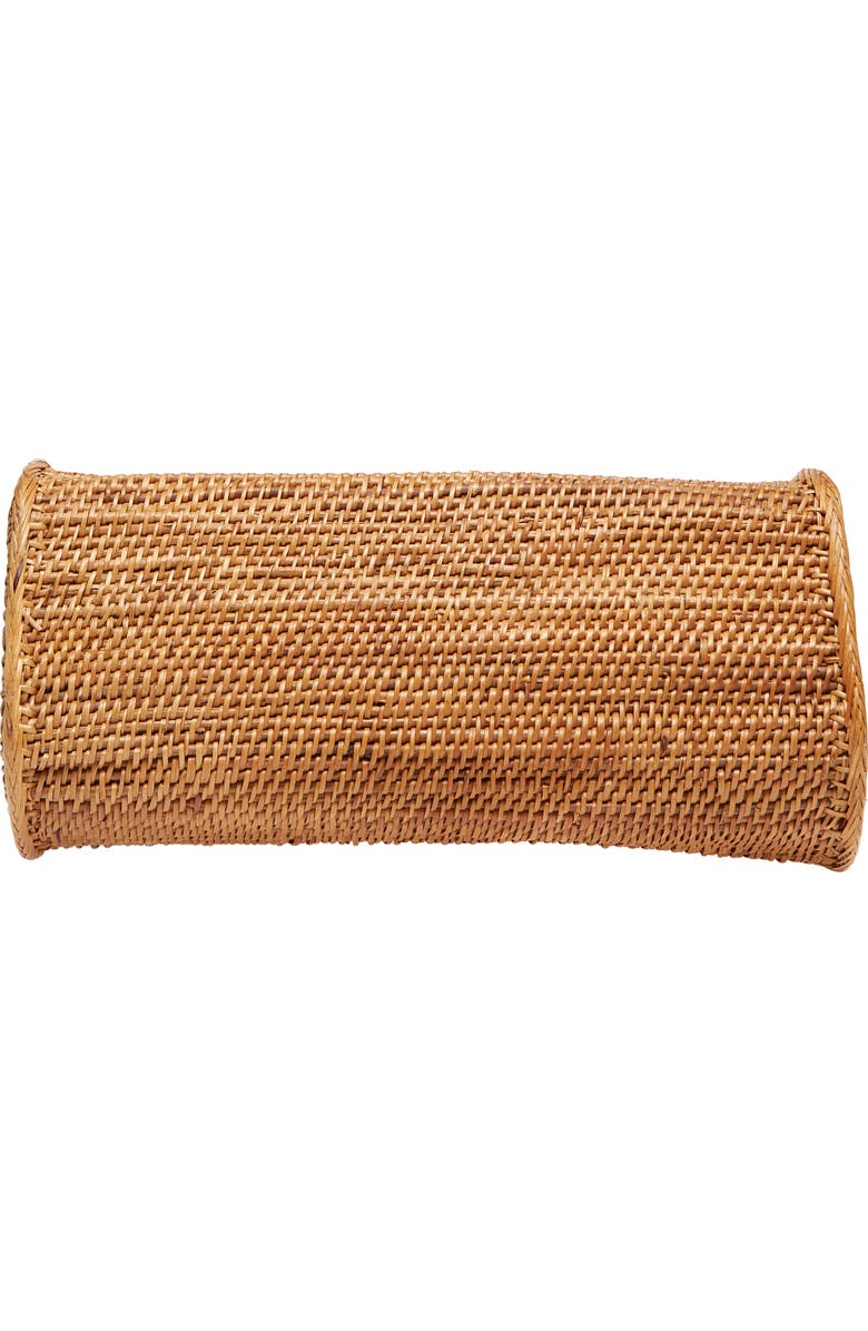 Street Level Woven Rattan Handbag, Alternate, color,