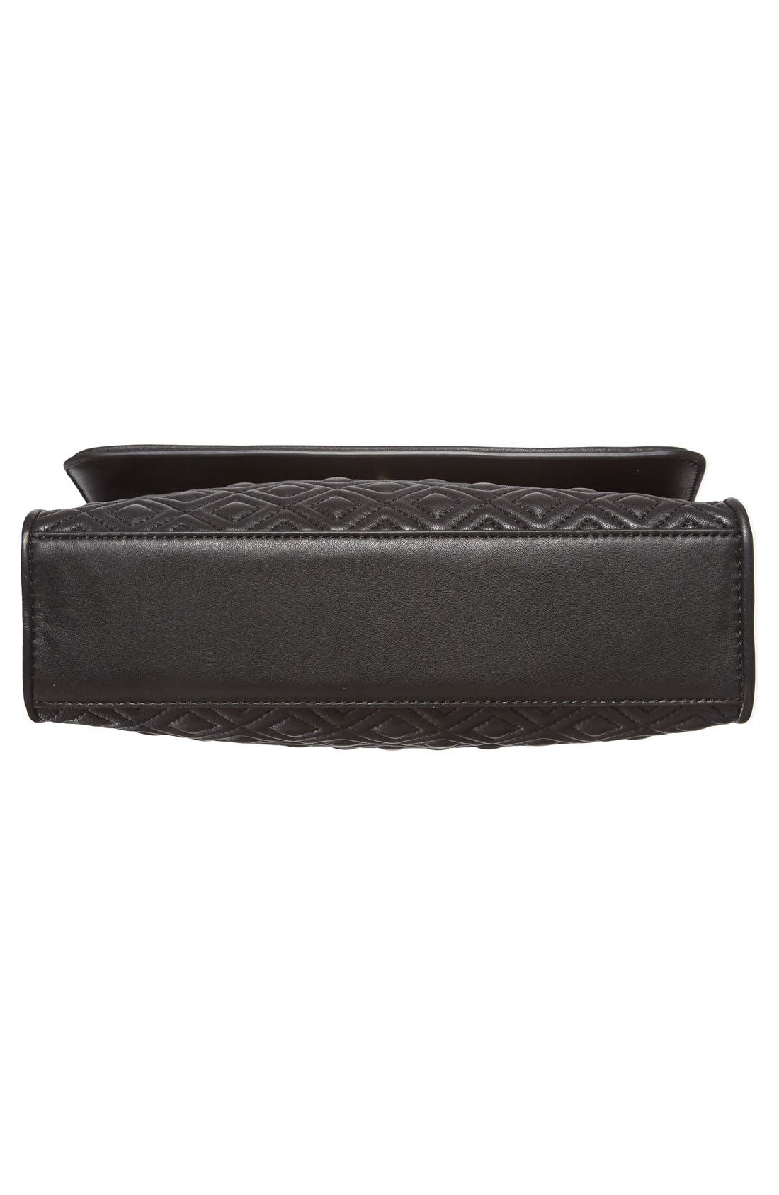 'Fleming' Convertible Shoulder Bag, Alternate, color, BLACK