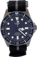 Pre-Owned Tudor Pelagos FXD Automatic Watch Titanium and Fabric 42