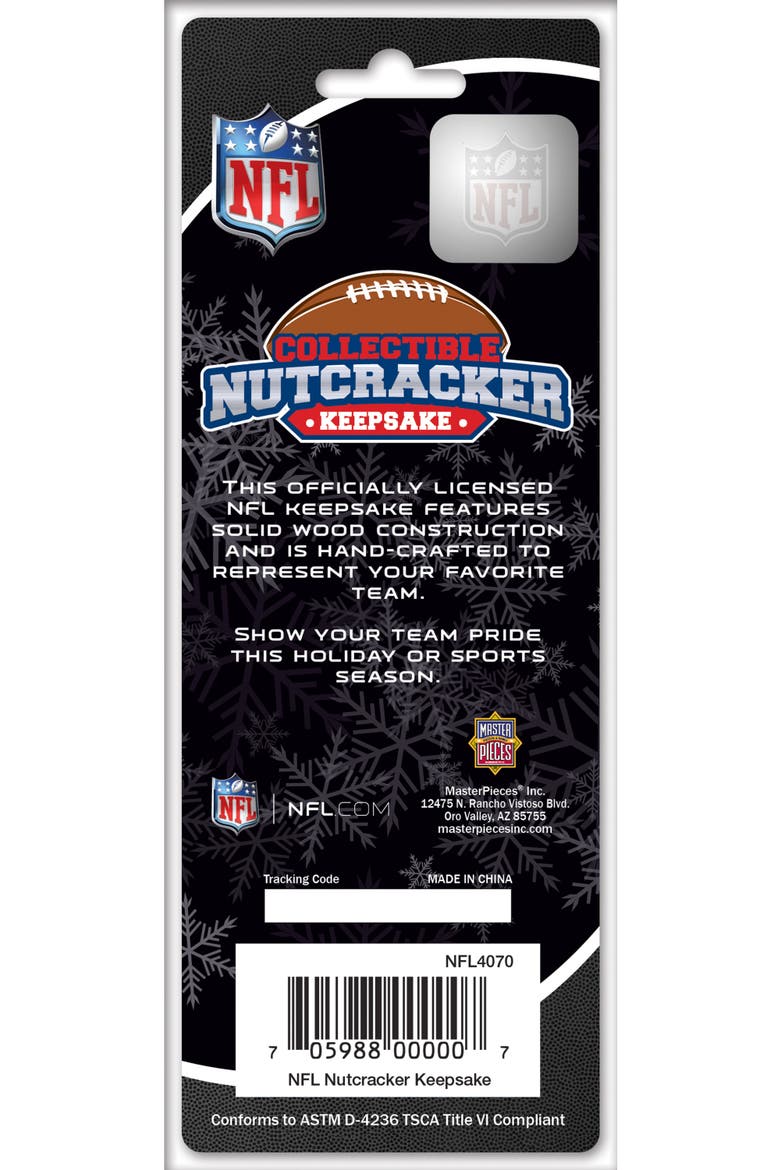 Cincinnati Bengals Keepsake Nutcracker, Alternate, color, Multicolor