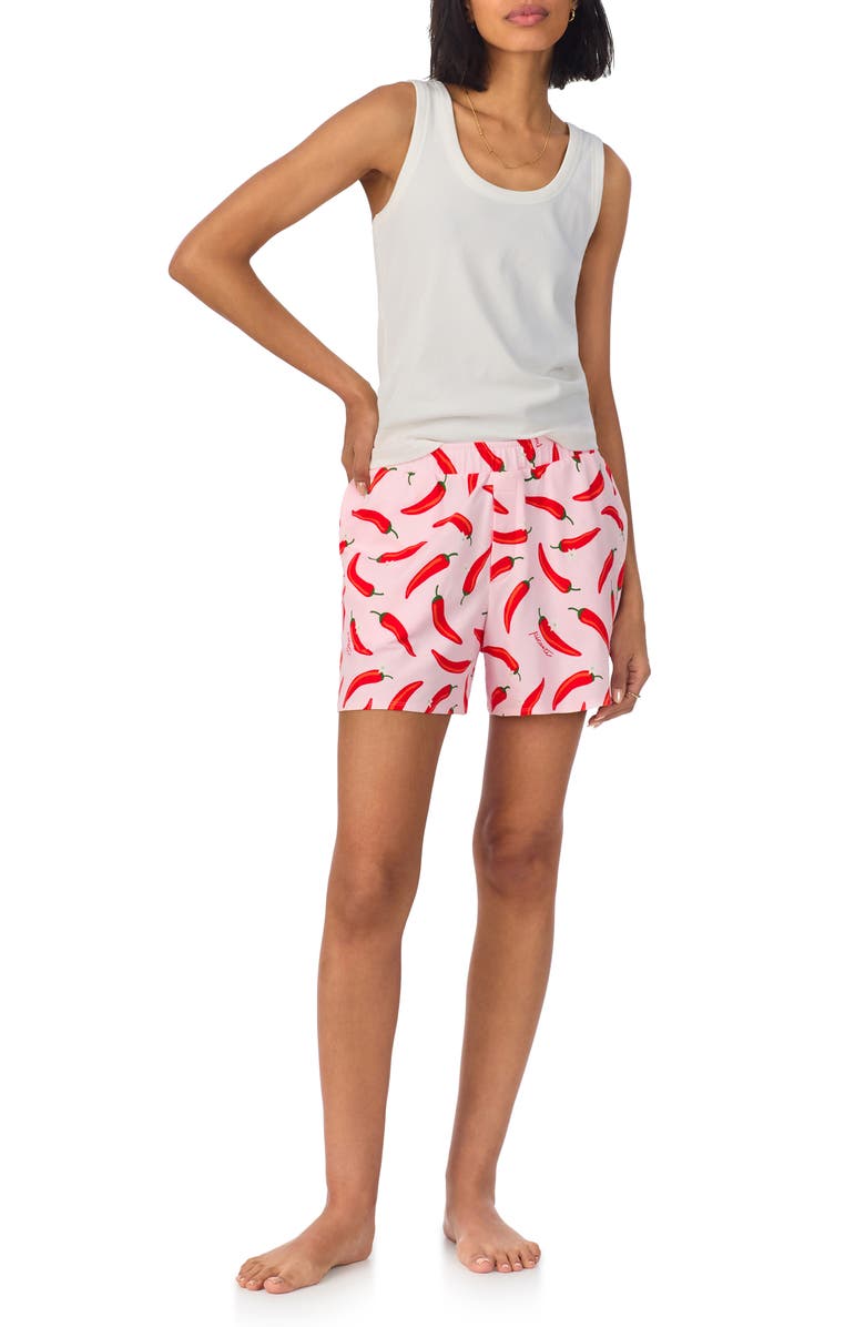 BedHead Pajamas Stretch Organic Cotton Short Pajamas, Alternate, color, 