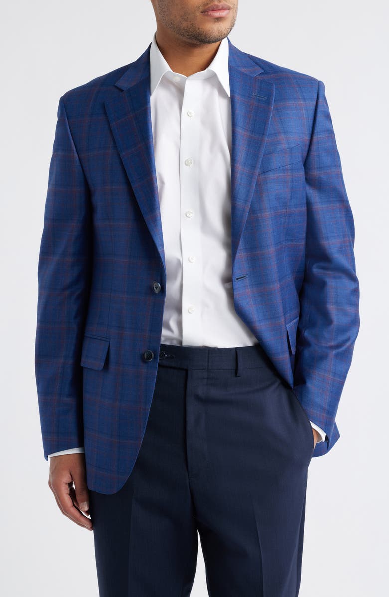 Peter Millar Flynn Classic Sport Coat, Main, color, Blue