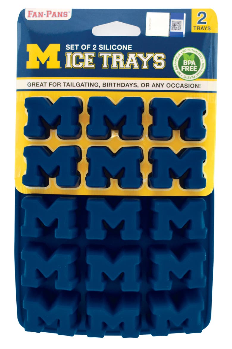 Michigan Wolverines Ice Cube Tray, Main, color, Multicolor