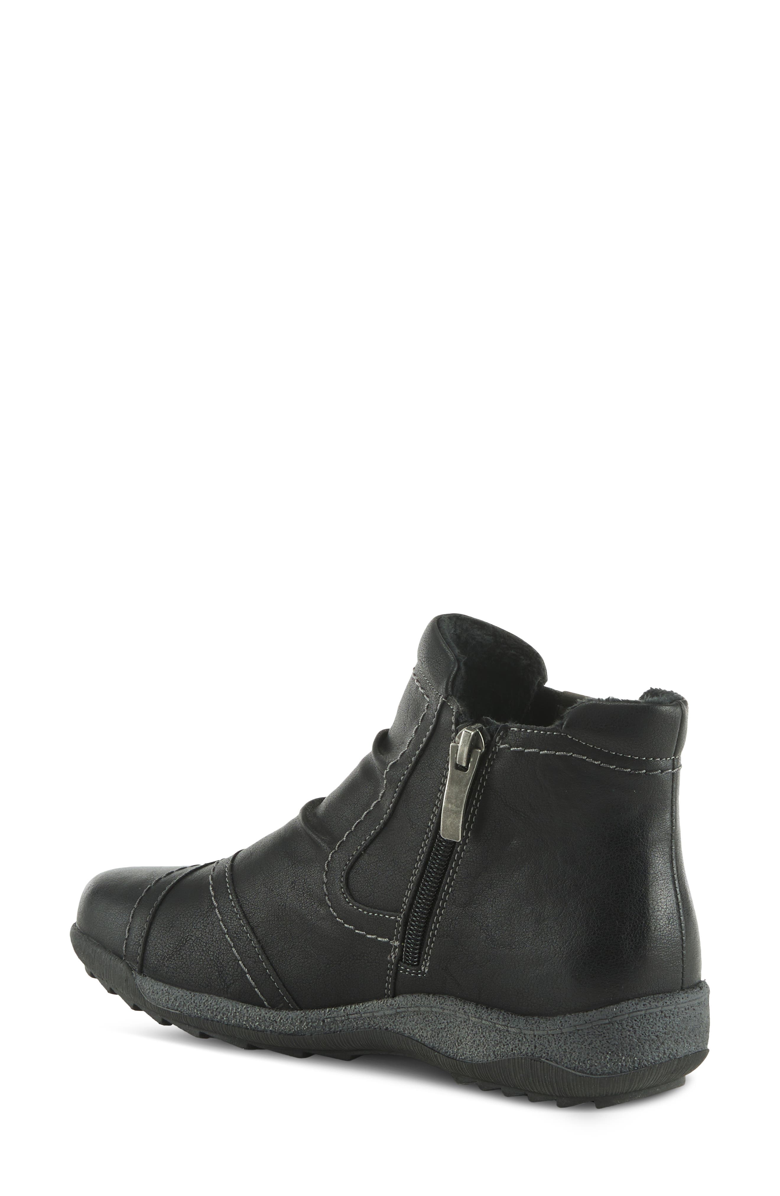 Spring Step Atella Water Resistant Bootie, Alternate, color, Black